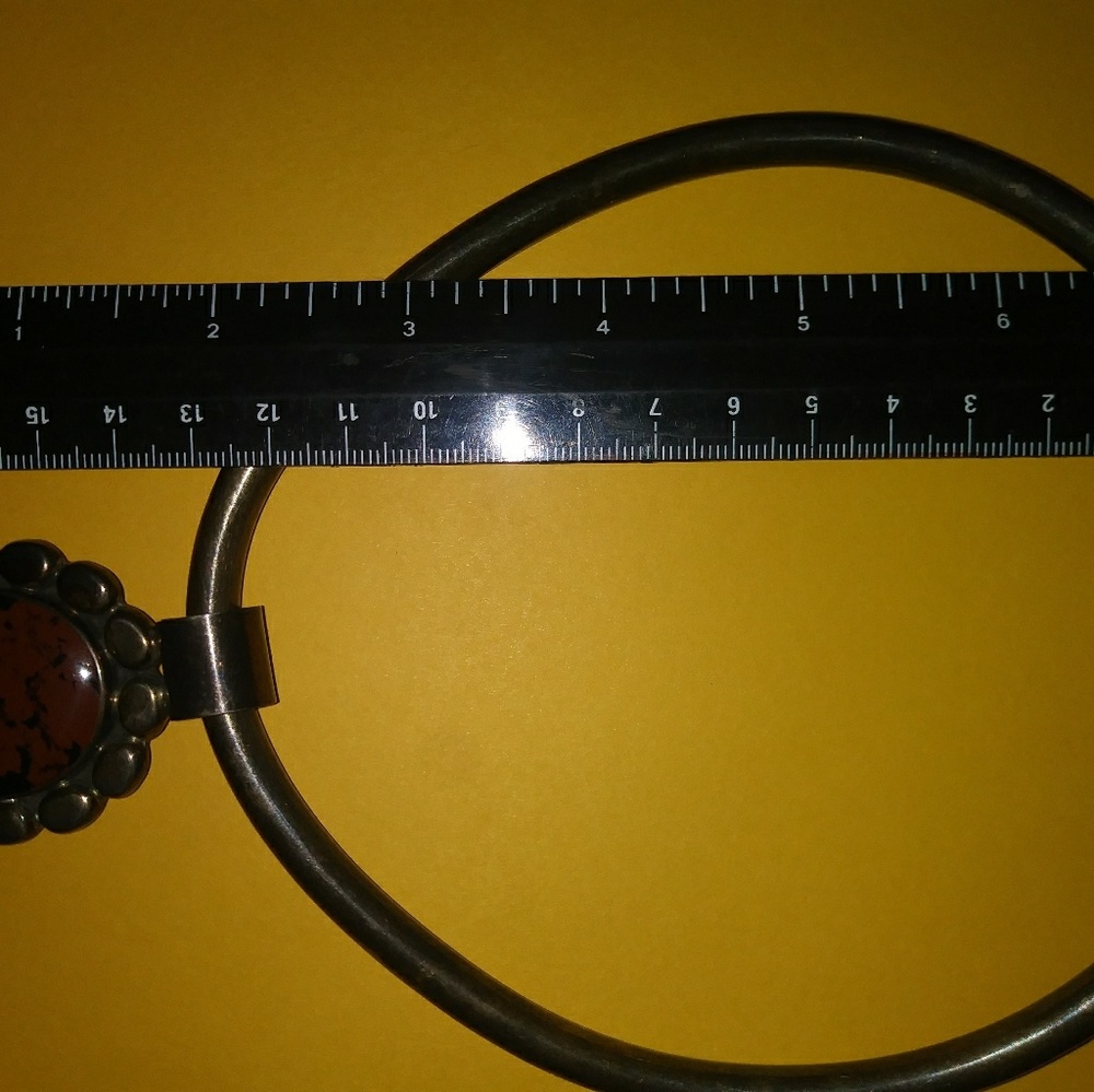 925 Silver Neck Ring Necklace - image 6